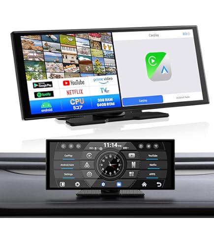 Amazon.co.jp: ポータブルディスプレイオーディオ GETPAIRR Vista 11